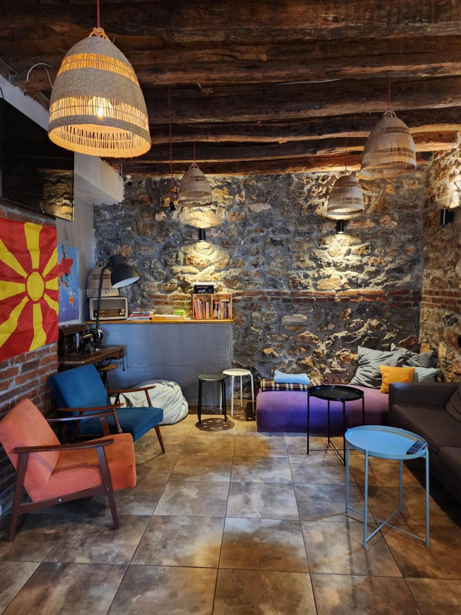 Old Town Hostel オフリド エクステリア 写真